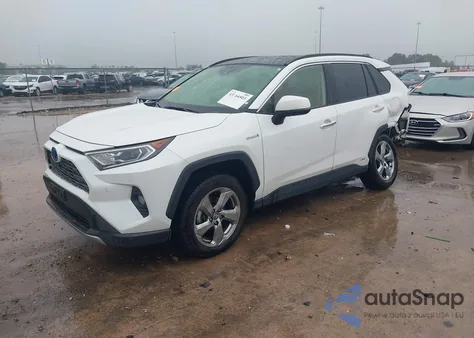2020 Toyota Rav4 Hybrid Limited from USA, damaged, VIN JTMDWRFV1LD537514